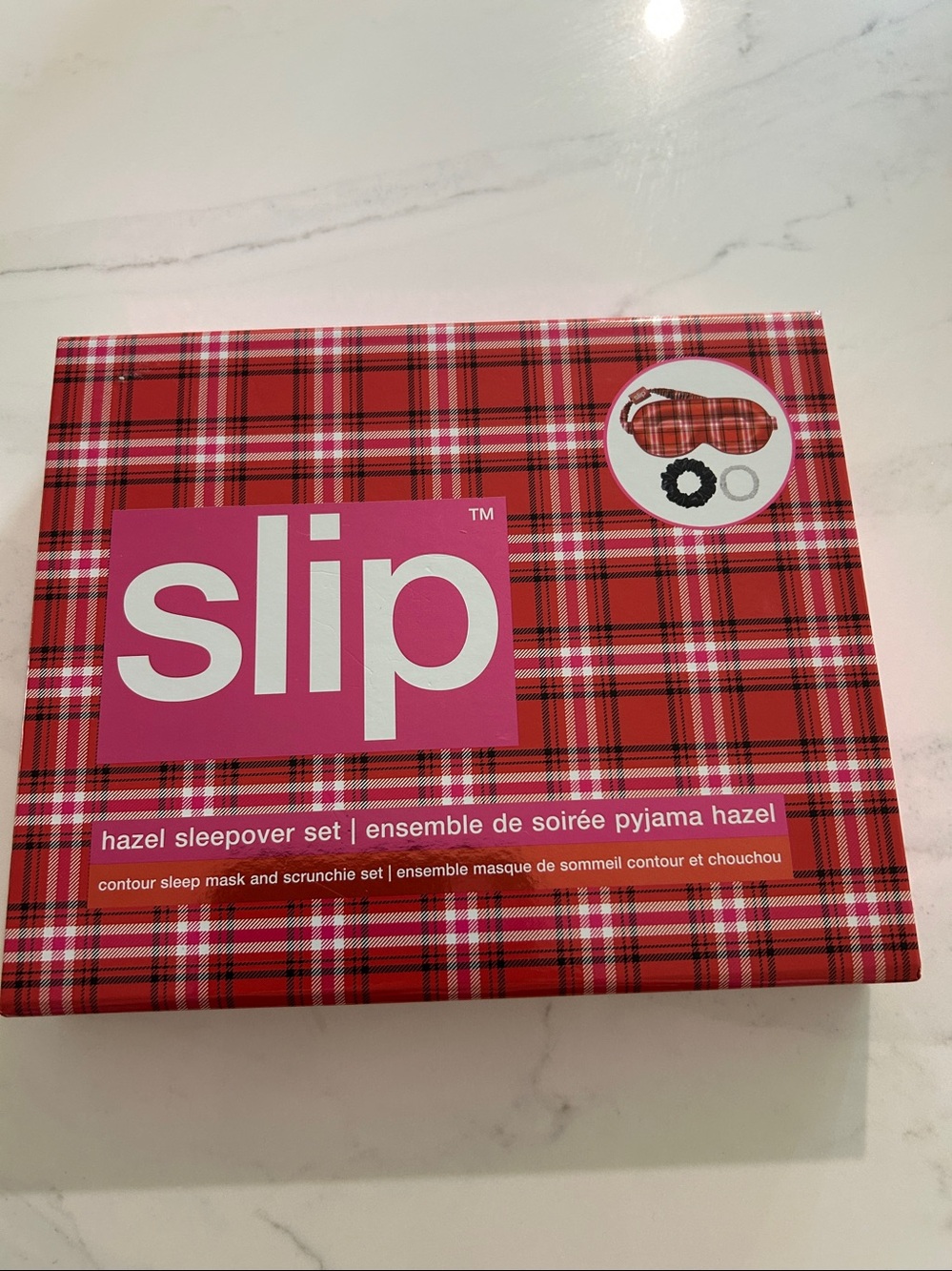 slip Hazel Sleepover Set - Red Plaid